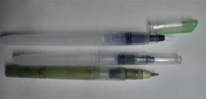 水筆ペン３本の画像